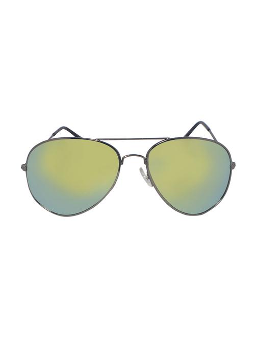 hipe unisex aviator metallic frame sunglasses - 14008041 - Very Small Image - 1