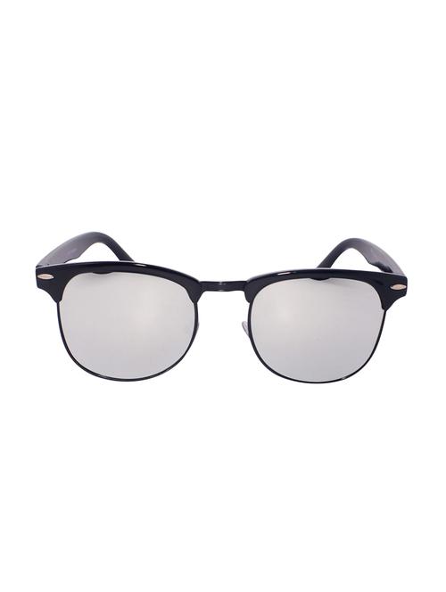 hipe unisex wayfarer black frame sunglasses - 14008045 - Very Small Image - 1