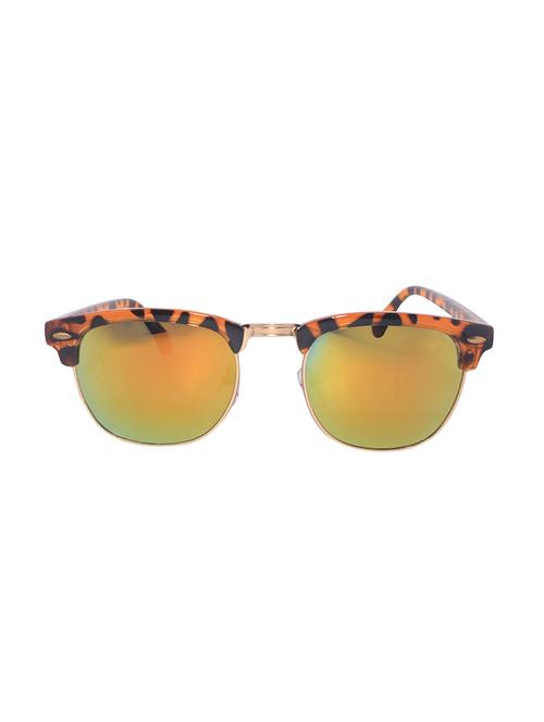 hipe unisex wayfarer multicolour semi-rimless frame sunglasses - 14008047 - Very Small Image - 1