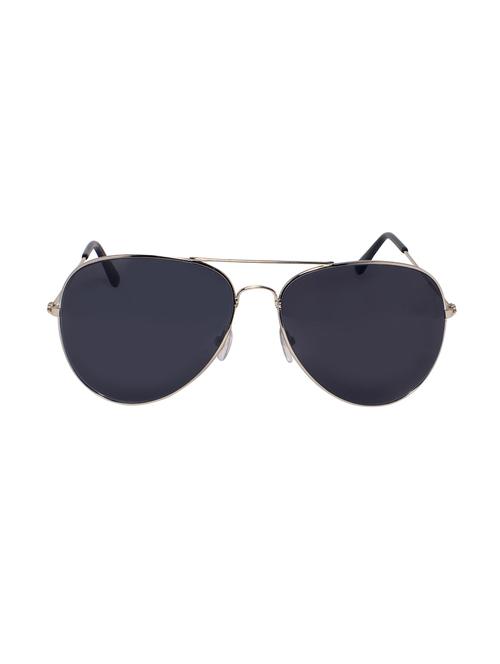 hipe unisex aviator golden frame sunglasses - 14008062 - Very Small Image - 1