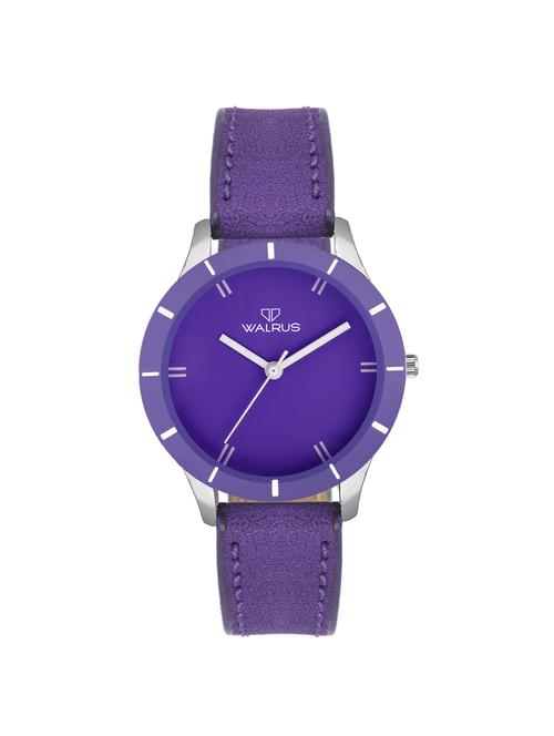 walrus purple color analog women watch -www-eve -141407 - 14008663 - Very Small Image - 1