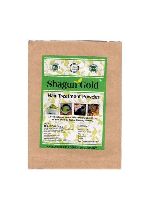 shagun gold natural hair treatment powder 100g - 14012117 - Very Small Image - 1