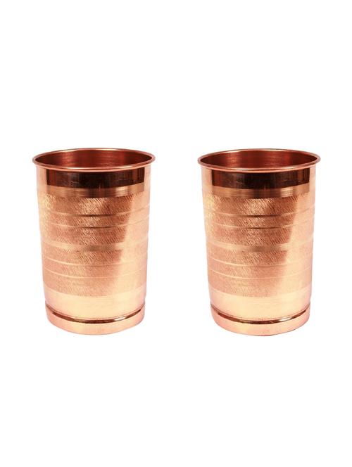 handmade pure copper set of 2 glasses by joco prime - 14033730 - Very Small Image - 1
