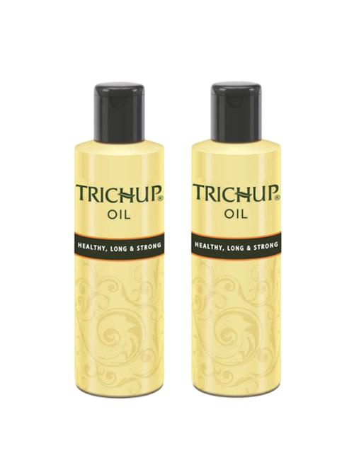 trichup healthy long and strong hair oil 200 ml, (pack of 2) - 14041533 - Very Small Image - 1