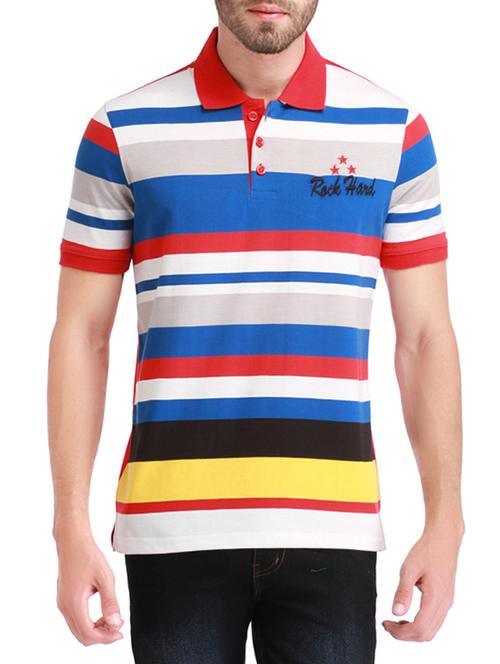 red cotton t-shirt - 14042374 - Very Small Image - 1