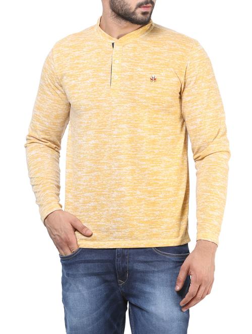 yellow polyester t-shirt - 14042799 - Very Small Image - 1