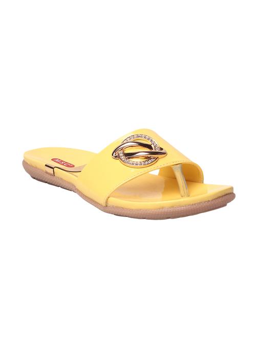 yellow toe separator sandal - 14048442 - Very Small Image - 1