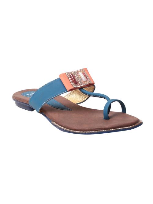 blue one toe sandal - 14048471 - Very Small Image - 1
