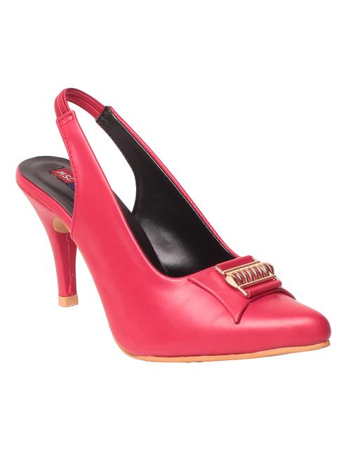 red back strap sandal - 14048607 - Very Small Image - 1