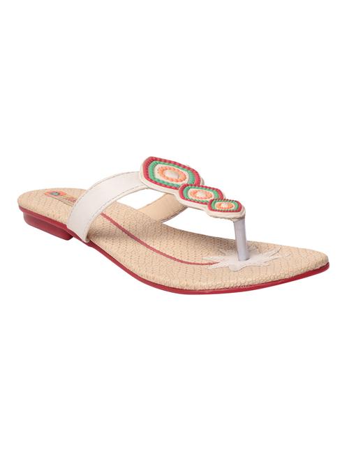white t-strap sandal - 14048703 - Very Small Image - 1