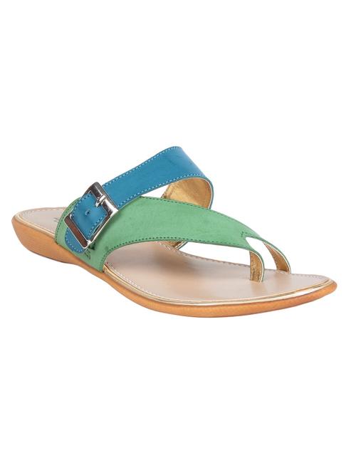turquoise one toe sandal - 14048729 - Very Small Image - 1