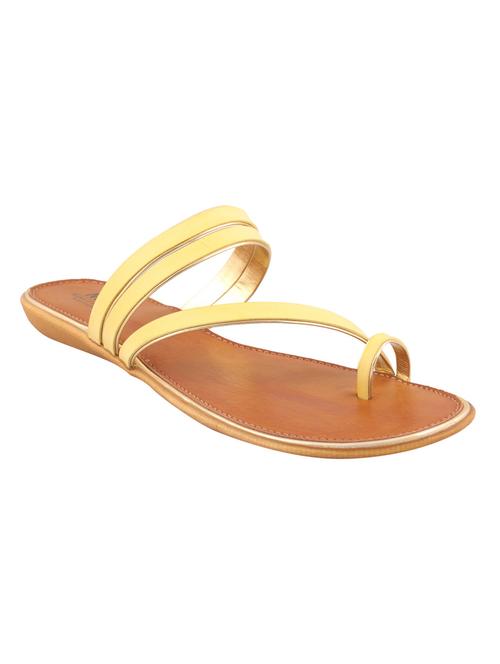 yellow one toe sandal - 14048756 - Very Small Image - 1