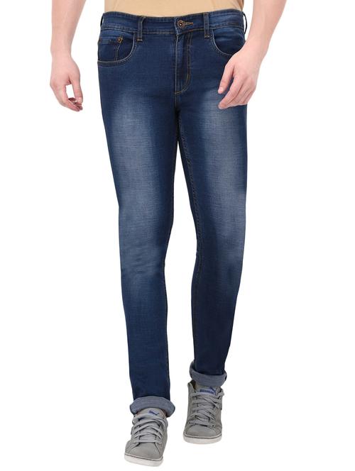 dark blue denim washed jean - 14055439 - Very Small Image - 1