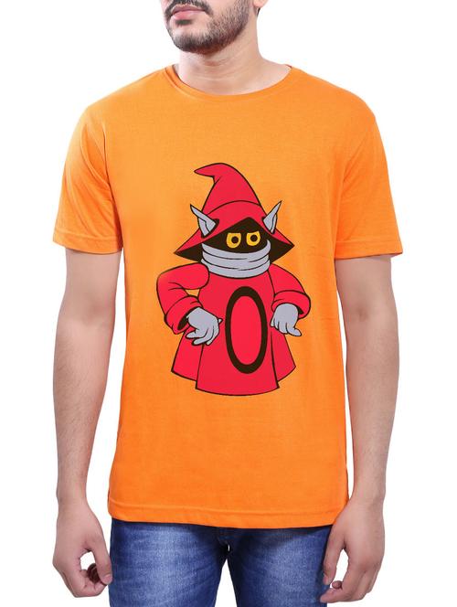 orange cotton t-shirt - 14065047 - Very Small Image - 1