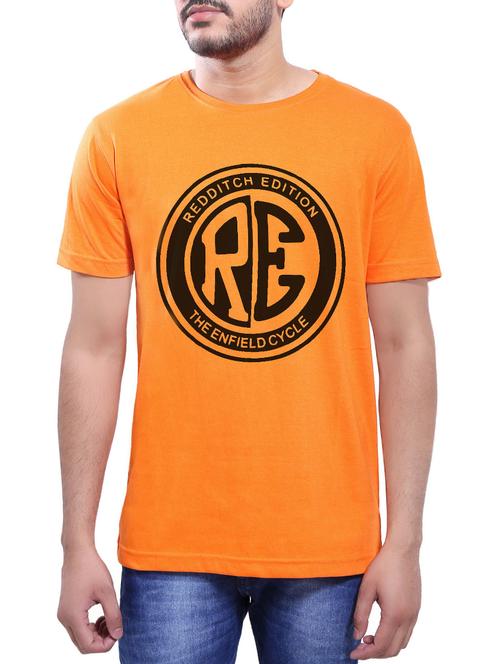 orange cotton t-shirt - 14065050 - Very Small Image - 1