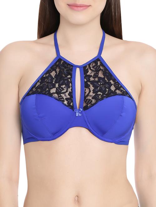 dark blue polyamide bra - 14067077 - Very Small Image - 1