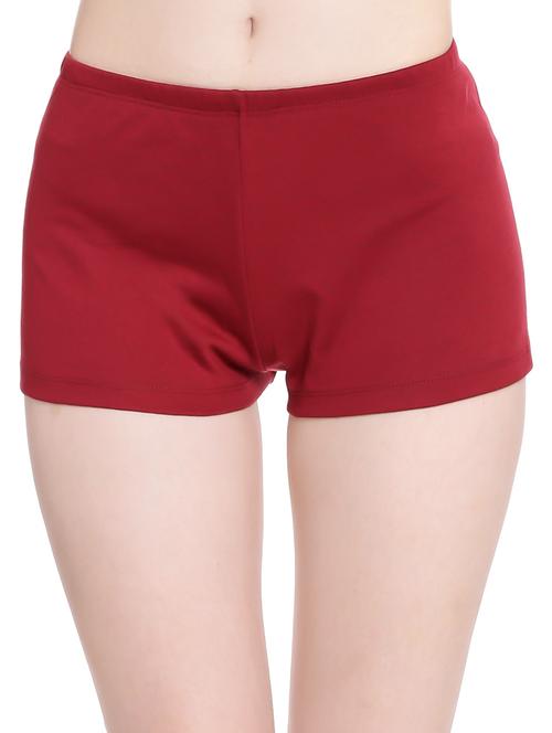 red cotton boy shorts panty - 14067109 - Very Small Image - 1