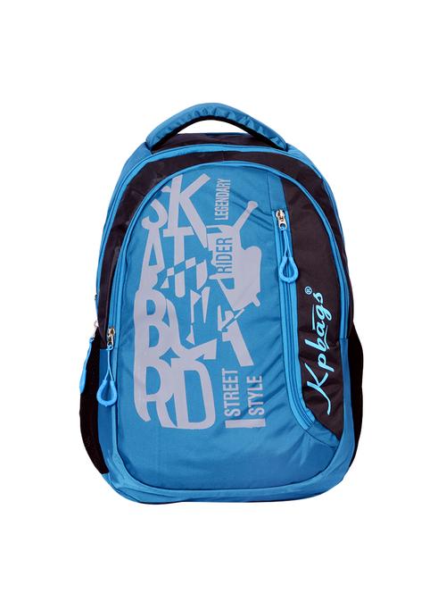 blue polyester backpack - 14069140 - Very Small Image - 1