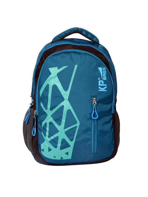 blue polyester backpack - 14069168 - Very Small Image - 1
