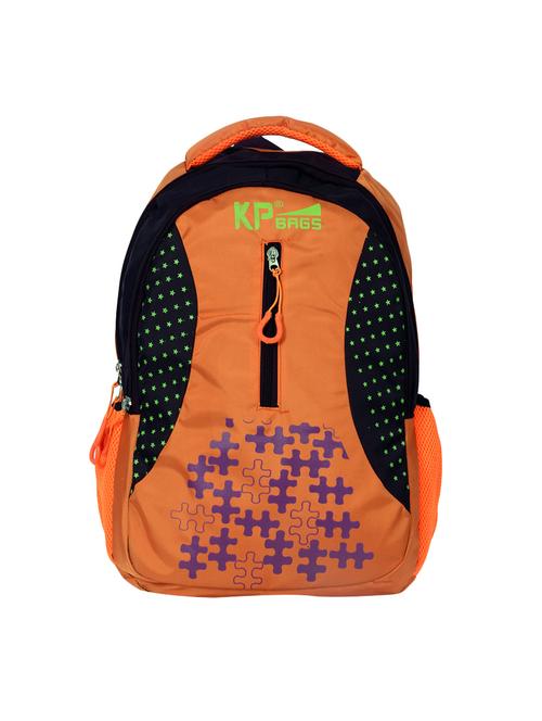 orange polyester backpack - 14069175 - Very Small Image - 1