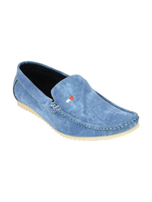blue denim slip on loafer - 14070648 - Very Small Image - 1