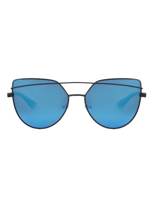 zyaden black over-sized unisex sunglasses 133 - 14077266 - Very Small Image - 1