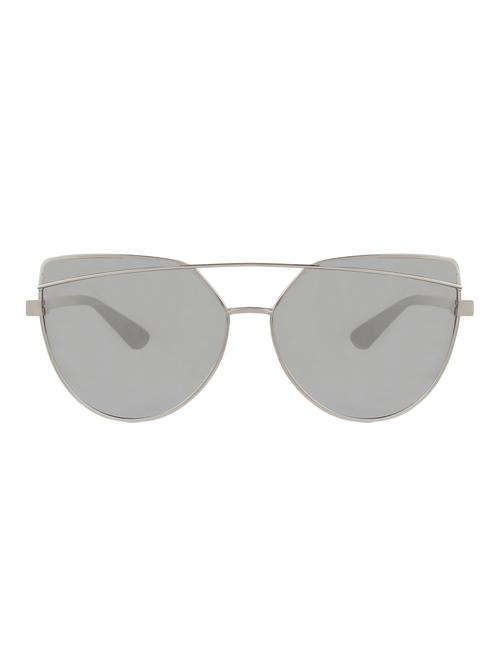 zyaden silver over-sized unisex sunglasses 138 - 14077269 - Very Small Image - 1