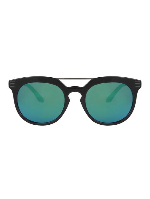 zyaden black round unisex sunglasses 150 - 14077281 - Very Small Image - 1