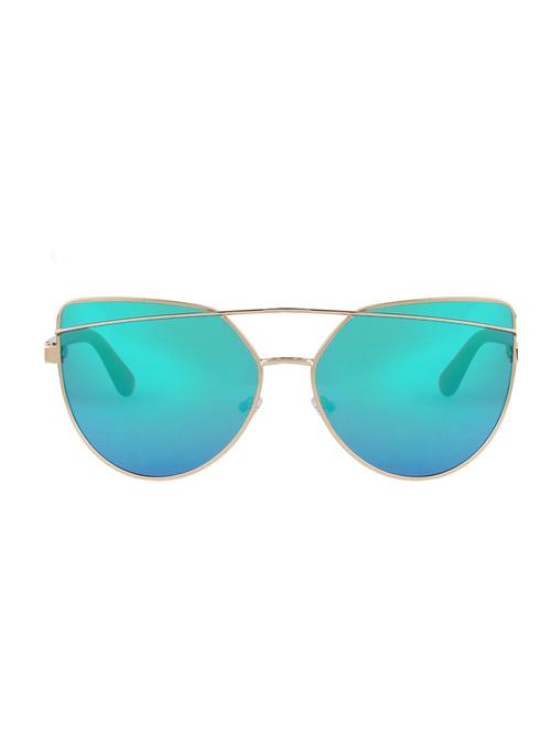 zyaden golden over-sized unisex sunglasses 135 - 14077290 - Very Small Image - 1