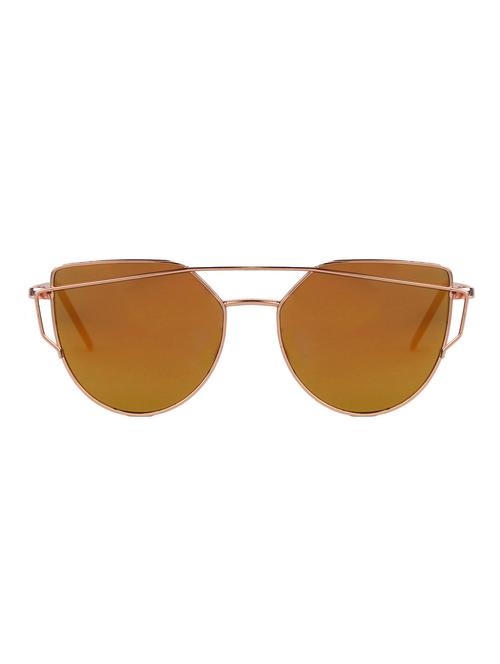 zyaden golden over-sized unisex sunglasses 156 - 14077293 - Very Small Image - 1
