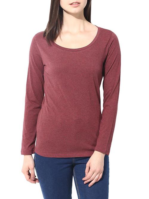 red cotton regular tshirt - 14082173 - Very Small Image - 1