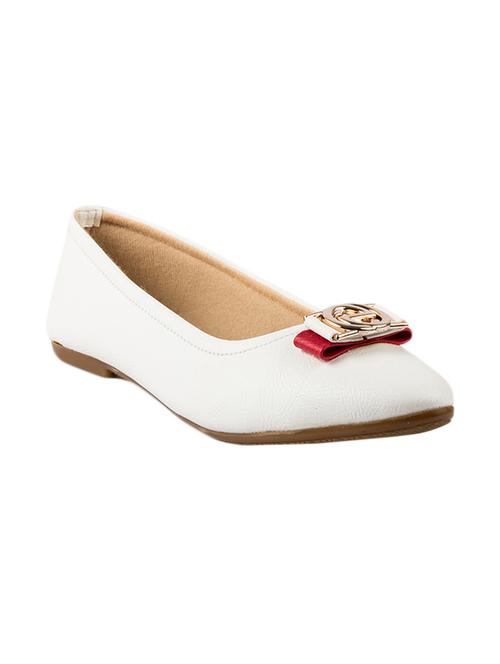 white slip on ballerina - 14082825 - Very Small Image - 1