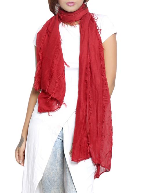 red polyester stole - 14086058 - Very Small Image - 1
