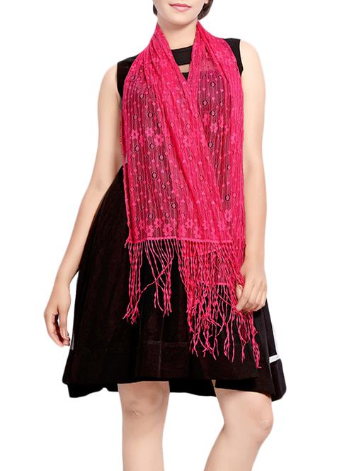 embroidered nylon stole - 14086194 - Very Small Image - 1