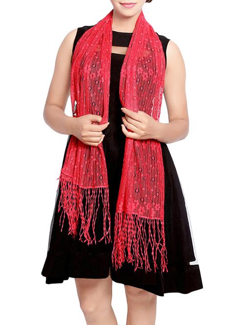 embroidered nylon stole - 14086197 - Very Small Image - 1