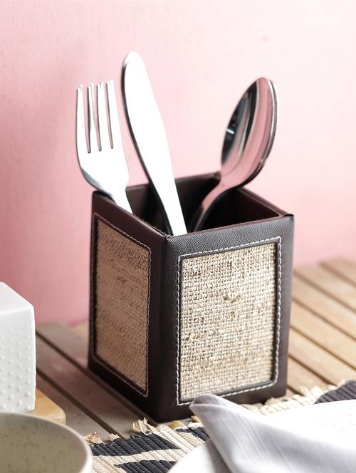 vareesha banana fibre spoon holder - 14088386 - Very Small Image - 1