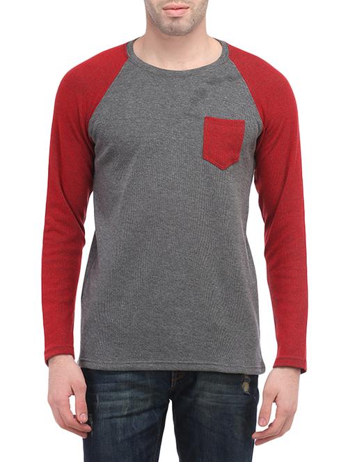 color block cotton t-shirt - 14088661 - Very Small Image - 1