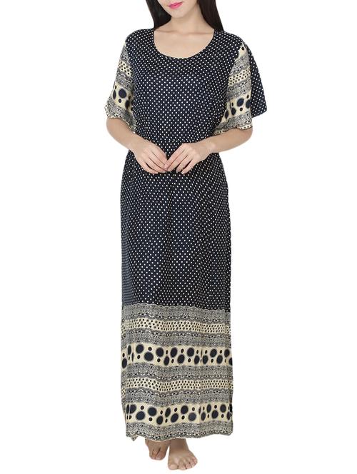 multi colored viscose gown - 14089488 - Very Small Image - 1