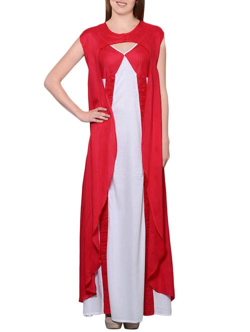 light pink viscose gown - 14089494 - Very Small Image - 1