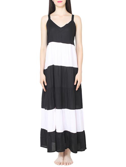 multi colored viscose gown - 14094223 - Very Small Image - 1