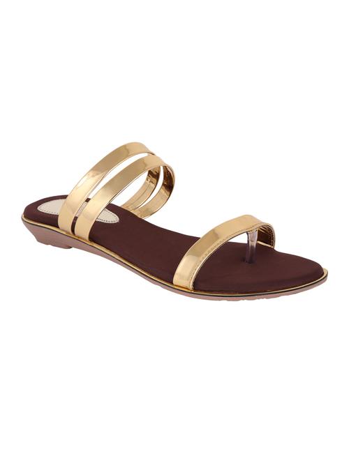 gold toe separator sandal - 14095249 - Very Small Image - 1