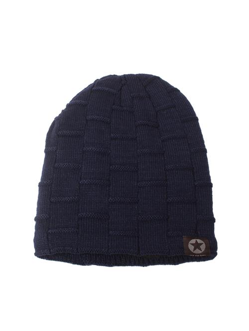 blue wool winter caps - 14095479 - Very Small Image - 1