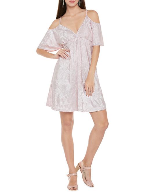 light pink empire line dress - 14096216 - Very Small Image - 1