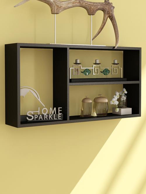engineered wood wall shelf by home sparkle - 14096810 - Very Small Image - 1