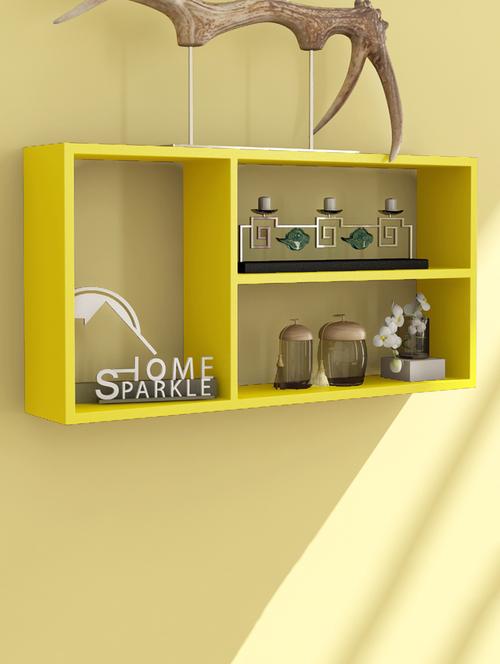 engineered wood wall shelf by home sparkle - 14096812 - Very Small Image - 1