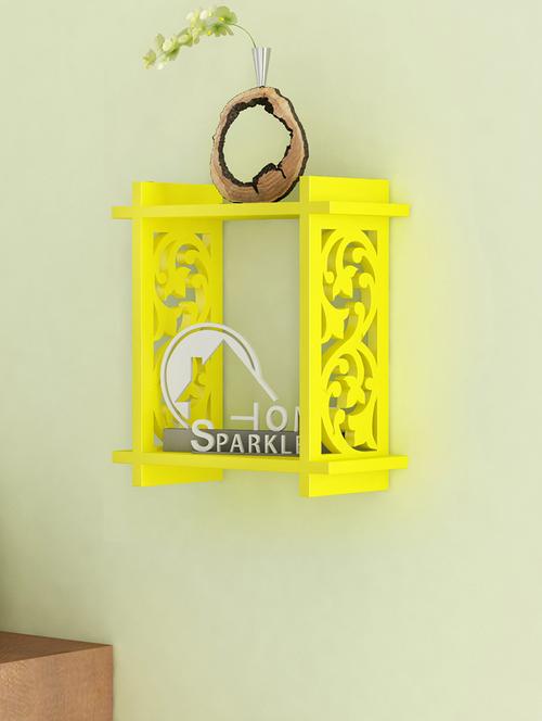 engineered wood wall shelf by home sparkle - 14096828 - Very Small Image - 1