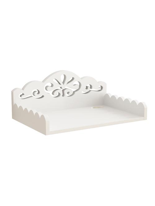 engineered wood carved wall shelf by home sparkle - 14096903 - Very Small Image - 1