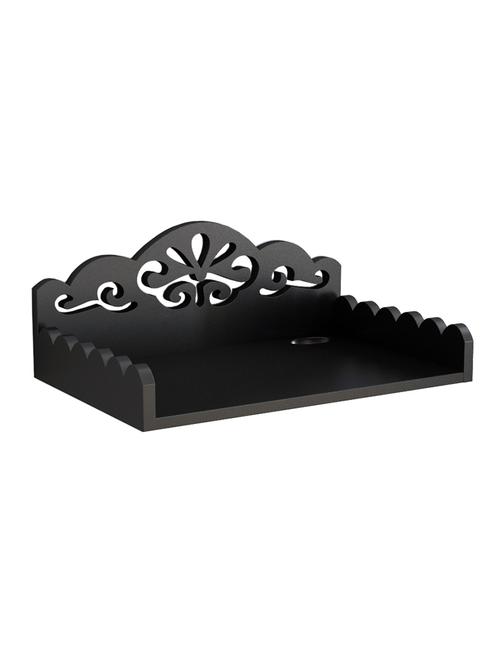 engineered wood carved wall shelf by home sparkle - 14096904 - Very Small Image - 1