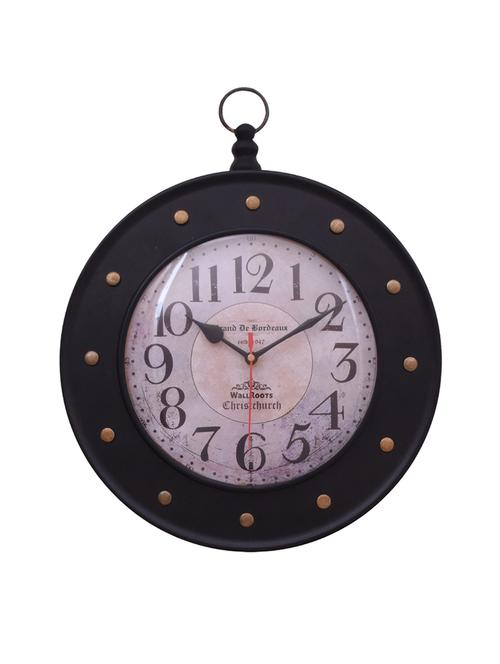 vintage iron wall clock by home sparkle - 14096937 - Very Small Image - 1