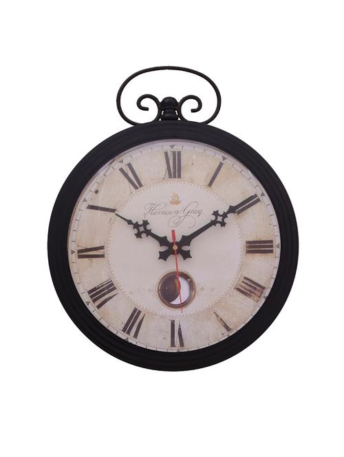 vintage iron wall clock by home sparkle - 14096997 - Very Small Image - 1